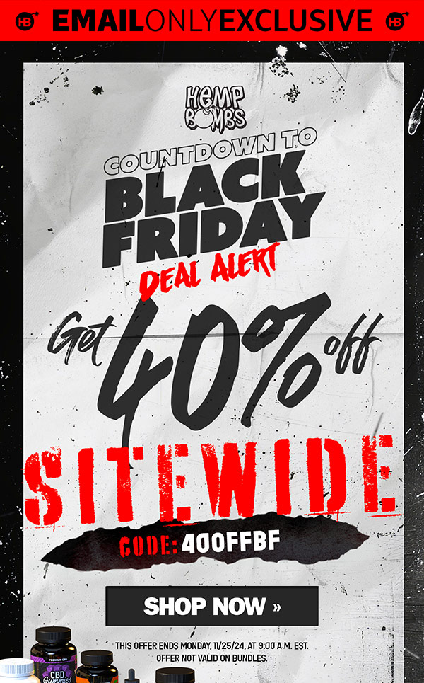 Countdown to Black Friday Deal Alert Get 40% Off Sitewide Code: 40OFFBF This offer ends Monday, 11/25/24, at 9:00 A.M. EST. Offer not valid on bundles. Shop Now